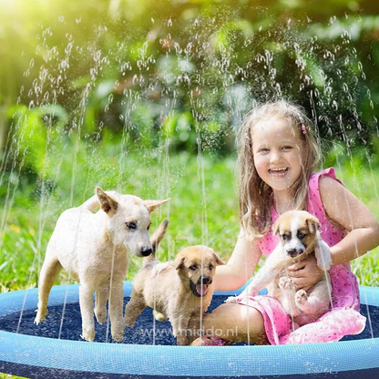 SplashZone™ – Draagbaar Waterspeelbad voor Kinderen & Huisdieren | 50% KORTING