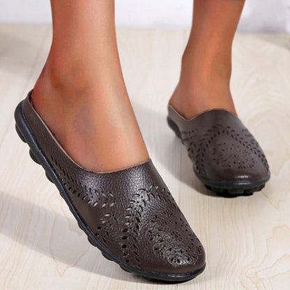 Casual pantoffels met gaten in alle kleuren