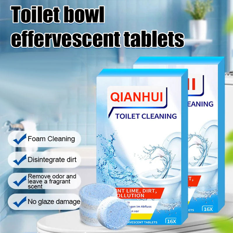 FreshDrop™ – Zelfreinigende toilettabletten voor hygiënische frisheid en bescherming tegen kalkaanslag