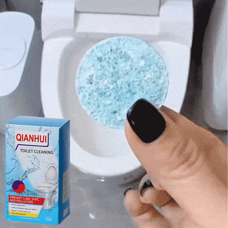 FreshDrop™ – Zelfreinigende toilettabletten voor hygiënische frisheid en bescherming tegen kalkaanslag
