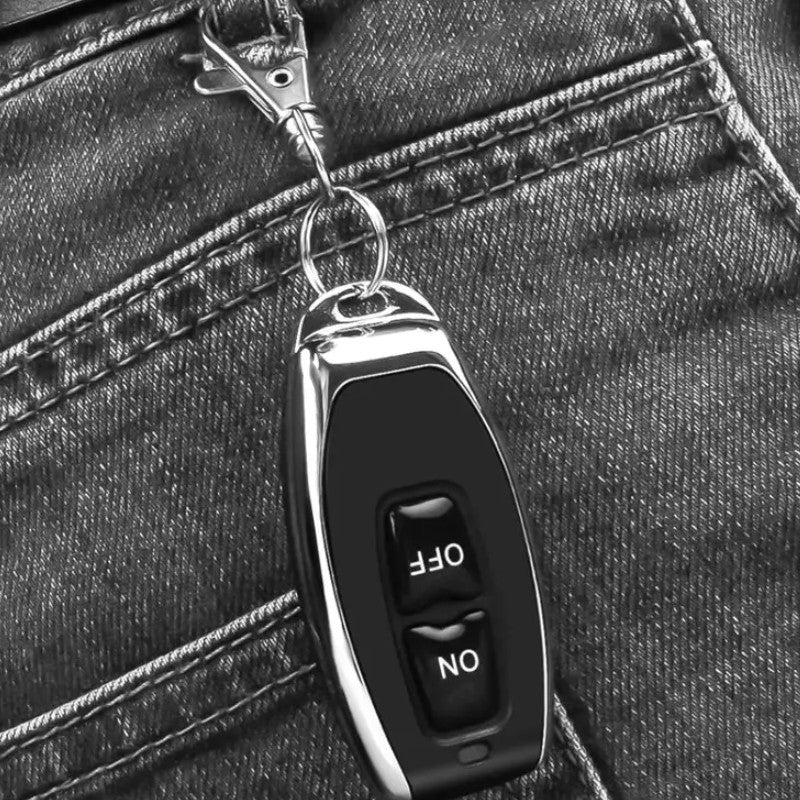 Draadloze afstandsbedieningsschakelaar en ontvangerset, geen bedrading