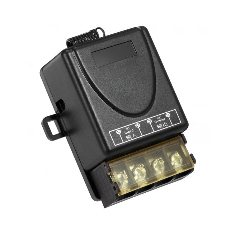 Draadloze afstandsbedieningsschakelaar en ontvangerset, geen bedrading