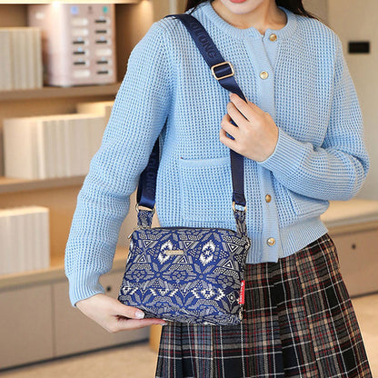 PrintEase™ – Schoudertas voor dames met multi-pocket-ontwerp