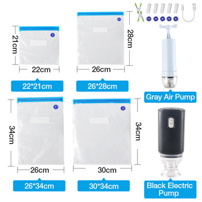 FreshLock™ – Houd je voedsel tot 5x langer vers – Herbruikbare vacuümzakken + pomp | 50% KORTING