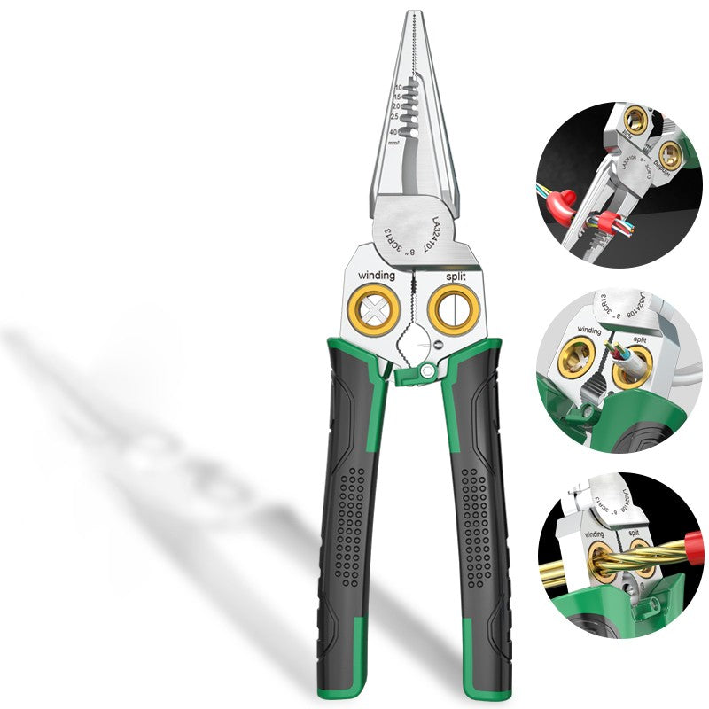 Professionele elektriciëntang - Multifunctionele striptang voor draden 1~6 mm² Professionele elektriciëntang - Multifunctionele striptang voor draden 1~6 mm²