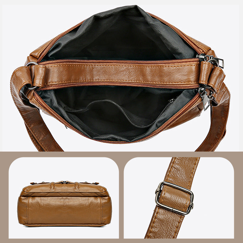 EleganceVintage – Dames handtas van zacht PU leer