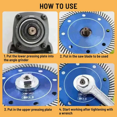 Haakse slijper moeren | 30 stuks