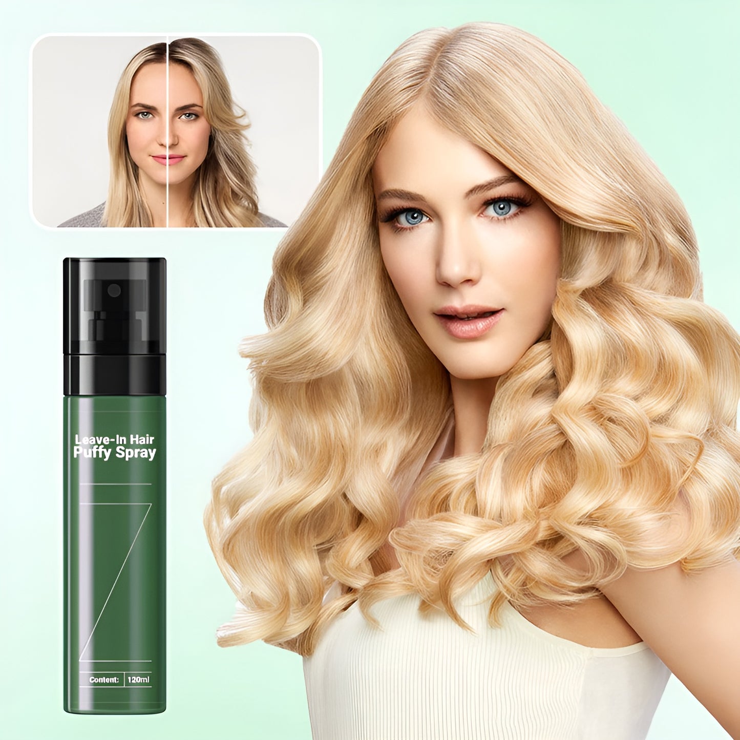 VolumeBoost  120 ML - Leave-In Volumizing Spray voor het haar | 50% KORTING