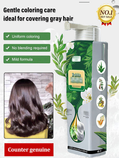 PlantFoam™ Schuimkleur tegen grijs haar