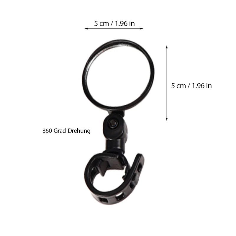 Achteruitkijkspiegel – 360° Veiligheidsachteruitkijkspiegel | 1+1 GRATIS