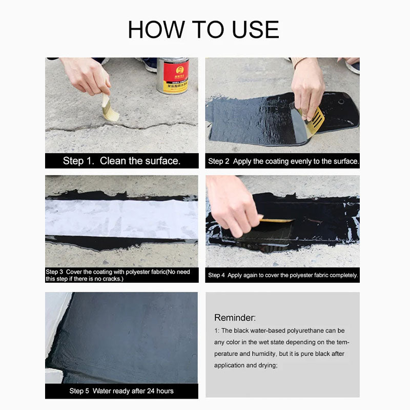 EcoSeal - Polyurethaankit, waterdicht en lekreparatie | 50% KORTING