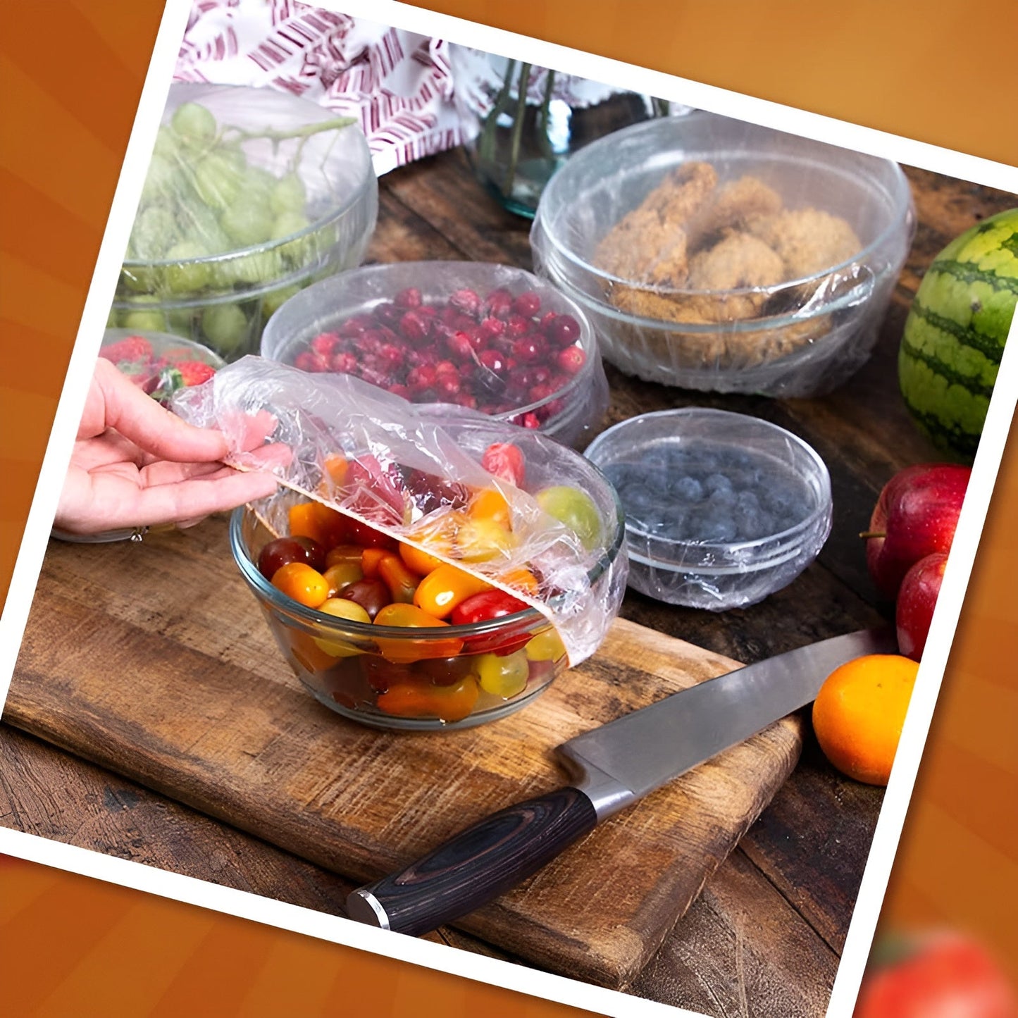 FreshCover - Herbruikbare voedselbeschermhoezen voor veilige en gezonde opslag | 50% KORTING