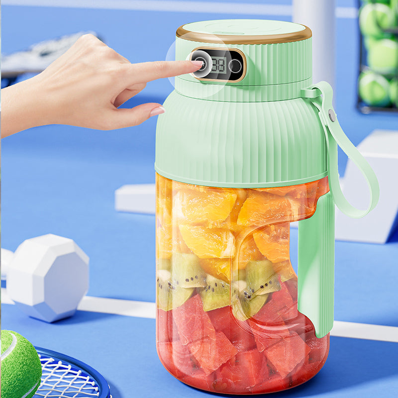 JuicyGo™ - De multifunctionele, draagbare sapcentrifuge voor verse vitamines overal