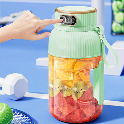 JuicyGo™ - De multifunctionele, draagbare sapcentrifuge voor verse vitamines overal