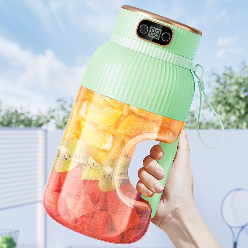 JuicyGo™ - De multifunctionele, draagbare sapcentrifuge voor verse vitamines overal