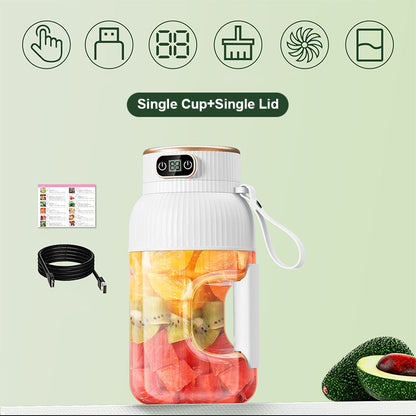 JuicyGo™ - De multifunctionele, draagbare sapcentrifuge voor verse vitamines overal