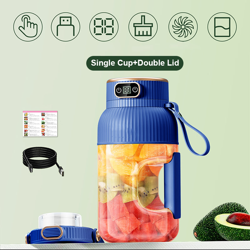 JuicyGo™ - De multifunctionele, draagbare sapcentrifuge voor verse vitamines overal