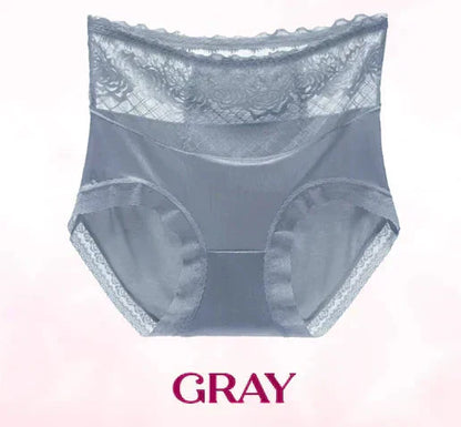 LaceComfort – Dames kanten slip met hoge taille | 1+1 GRATIS