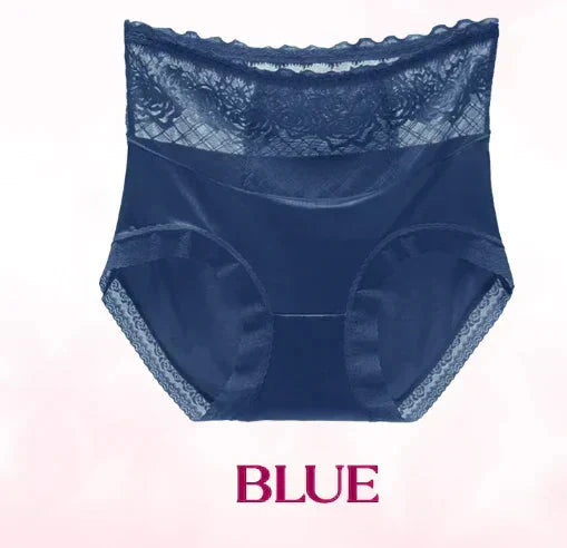 LaceComfort – Dames kanten slip met hoge taille | 1+1 GRATIS