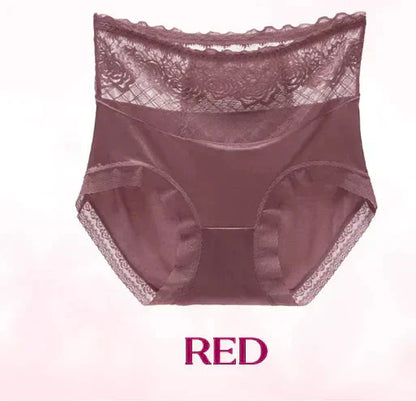 LaceComfort – Dames kanten slip met hoge taille | 1+1 GRATIS