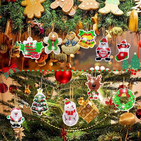 SparkleCraft - Nieuw ontwerp Kerst Diamond Sticker Kit | 50% KORTING