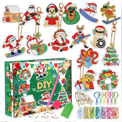 SparkleCraft - Nieuw ontwerp Kerst Diamond Sticker Kit | 50% KORTING