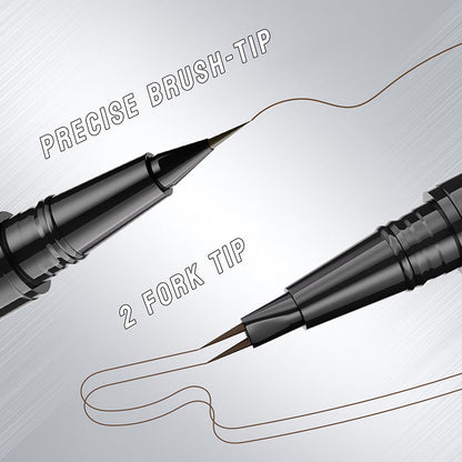 BrowMaster™ – 2-in-1 vloeibare wenkbrauwpotlood | 1+1 GRATIS