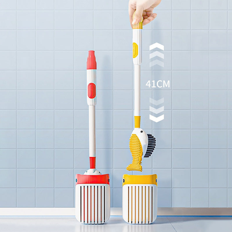 CleanGrip™ – Toiletborstelset met zuignap | 50% korting