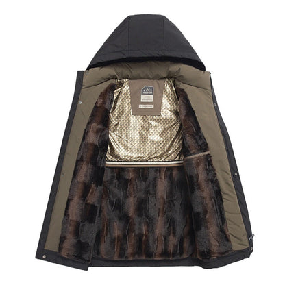 Charles – Heren Winter Thermische Parka met Capuchon | 50% KORTING