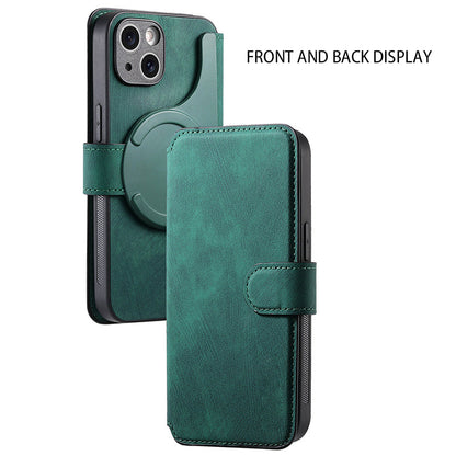 MagnoCase™ 3-in-1 lederen hoesje - afneembaar, magnetisch & allround bescherming voor je mobiele telefoon