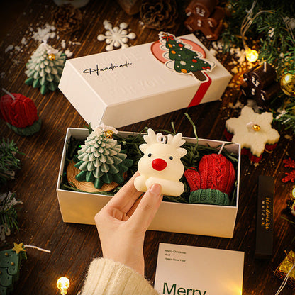 FestiveGlow – Kerstgeurkaarsenset in geschenkdoos