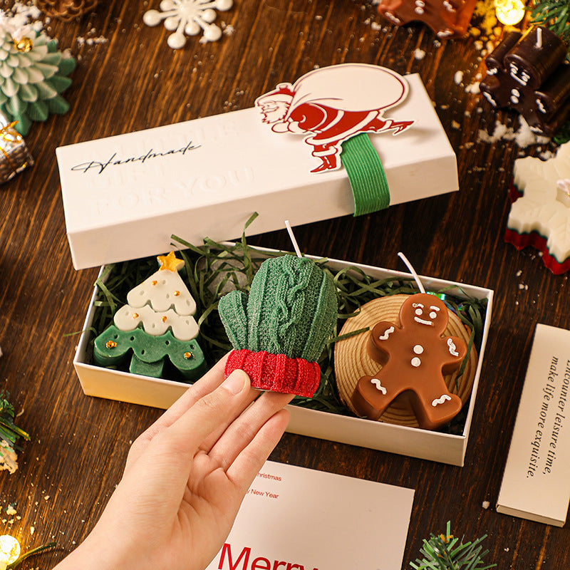FestiveGlow – Kerstgeurkaarsenset in geschenkdoos