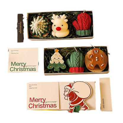 FestiveGlow – Kerstgeurkaarsenset in geschenkdoos