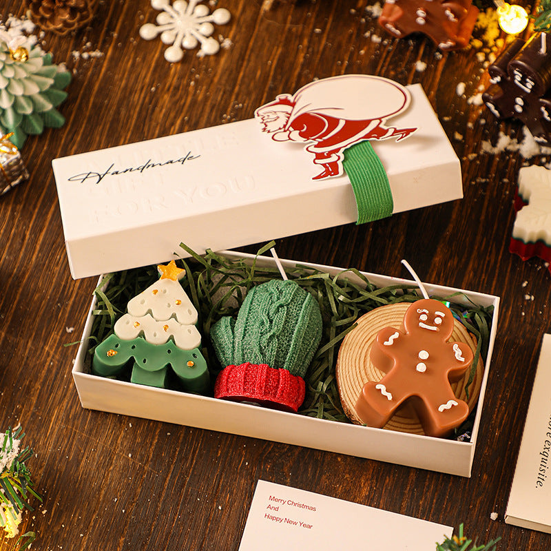 FestiveGlow – Kerstgeurkaarsenset in geschenkdoos