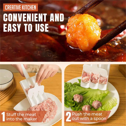 CookMaster – Creatieve 3-weg gehaktballenmaker | Koop 1+1 GRATIS