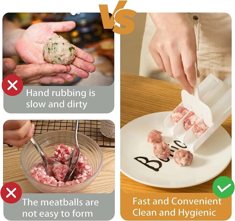 CookMaster – Creatieve 3-weg gehaktballenmaker | Koop 1+1 GRATIS