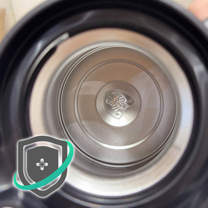 Vintage thermosfles met bloemenprint en ingebouwde zeef, 35 oz