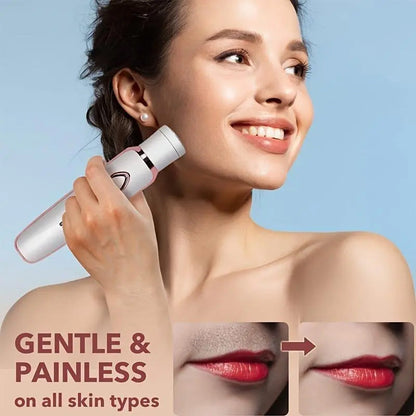 SilkyGlow™ 4-in-1 snoerloos scheerapparaat voor dames