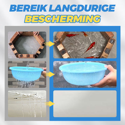 Transparante waterdichte coating, waterdichte kit