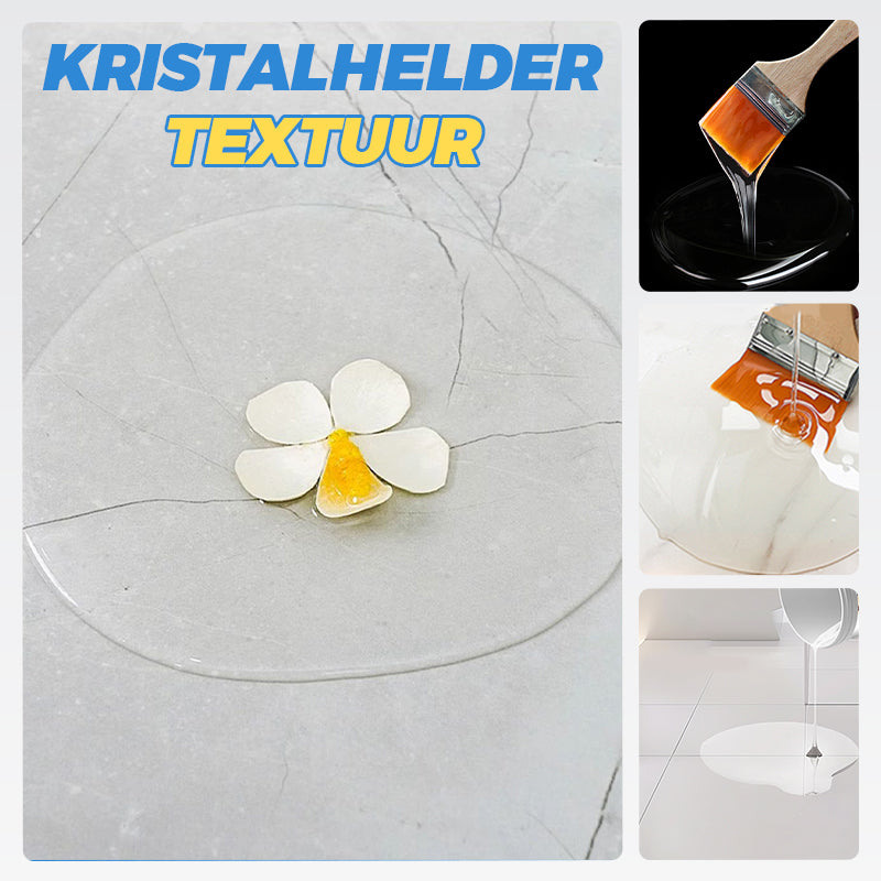Transparante waterdichte coating, waterdichte kit