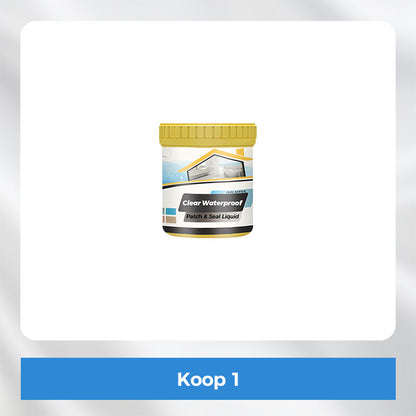 Transparante waterdichte coating, waterdichte kit