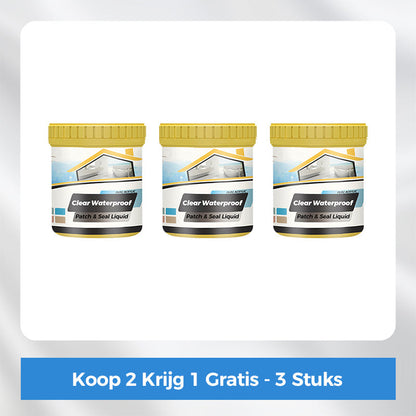 Transparante waterdichte coating, waterdichte kit