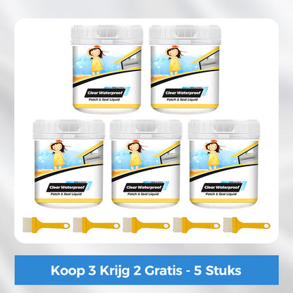 Transparante waterdichte coating, waterdichte kit