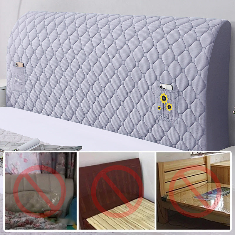 SleepGuard – Gewatteerde stretch hoofdbordhoes