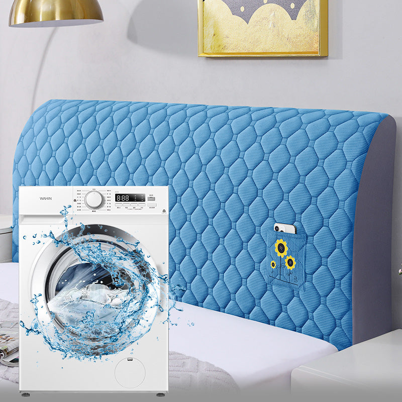 SleepGuard – Gewatteerde stretch hoofdbordhoes