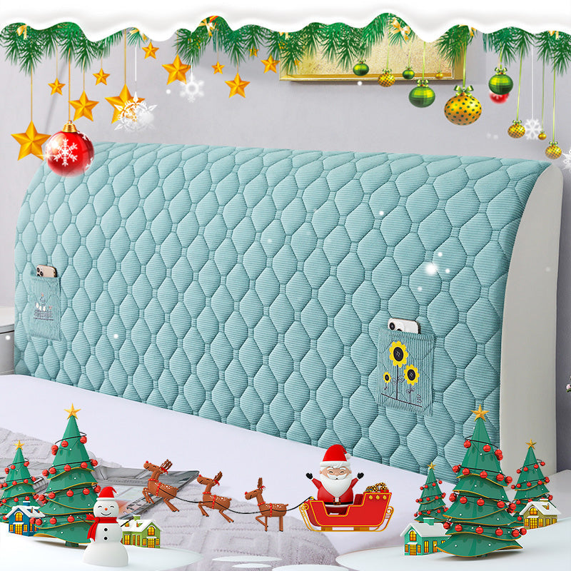 SleepGuard – Gewatteerde stretch hoofdbordhoes