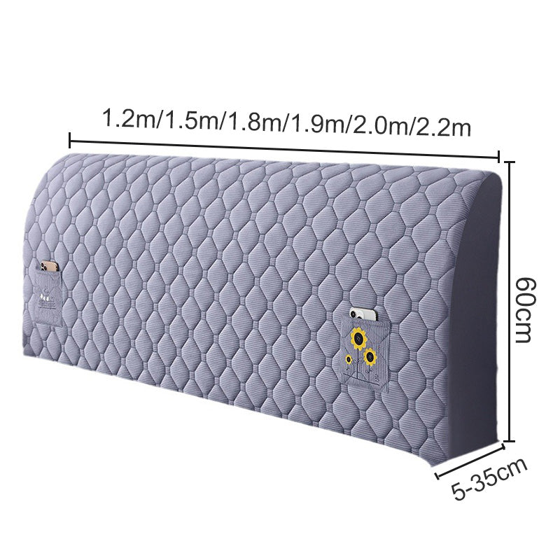 SleepGuard – Gewatteerde stretch hoofdbordhoes