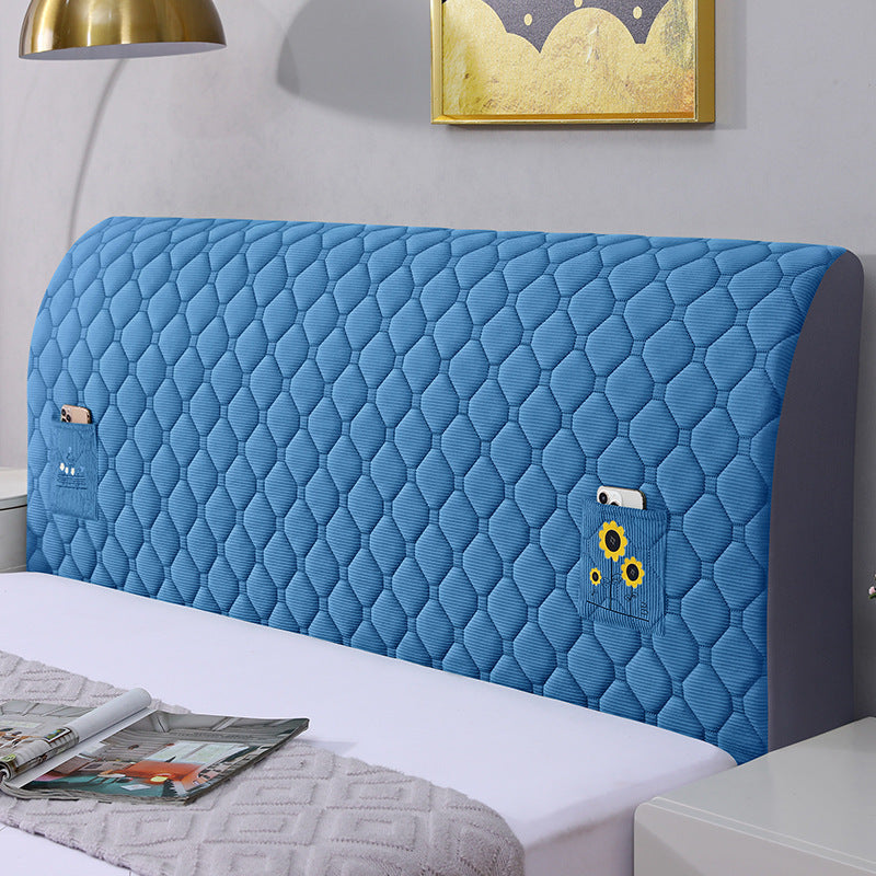 SleepGuard – Gewatteerde stretch hoofdbordhoes