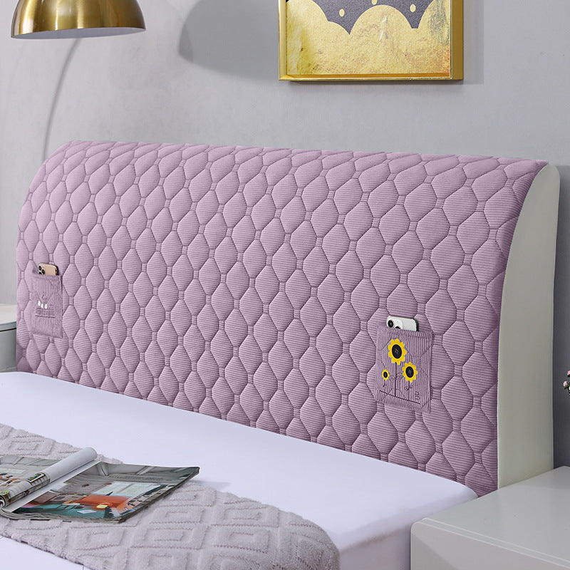 SleepGuard – Gewatteerde stretch hoofdbordhoes