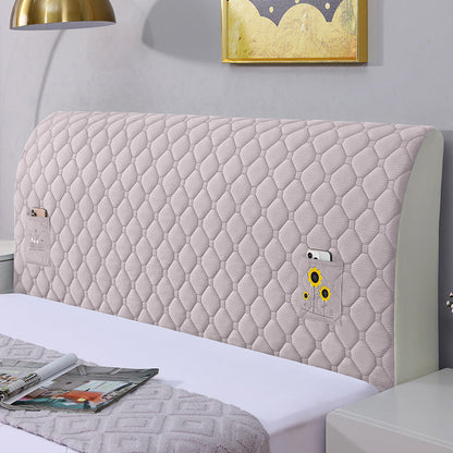 SleepGuard – Gewatteerde stretch hoofdbordhoes